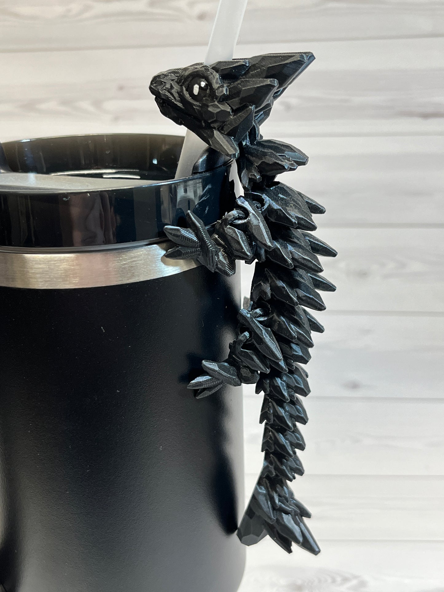 Dragon Straw buddy-Matte Black