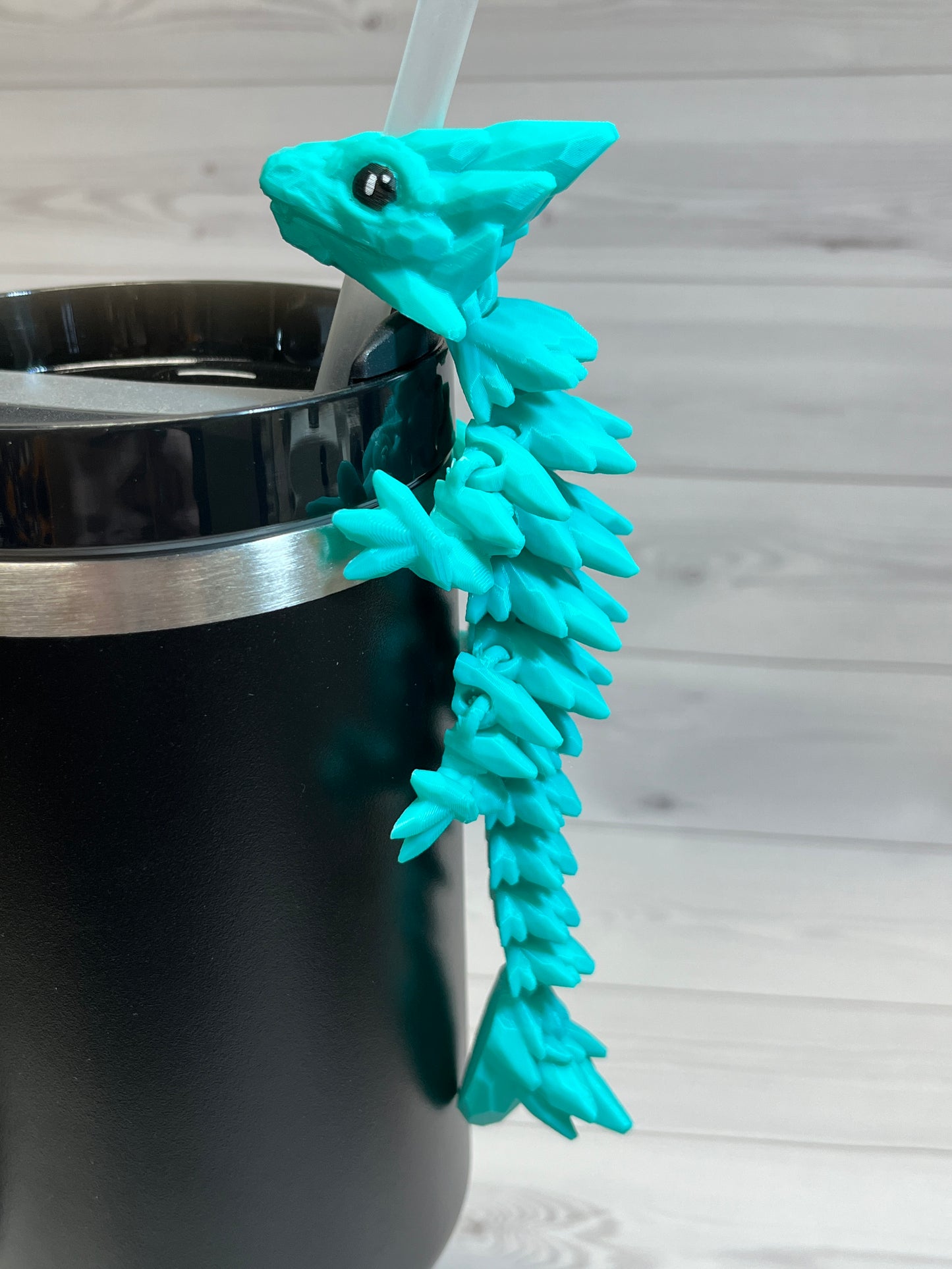 Dragon Straw Buddy- Mint Green