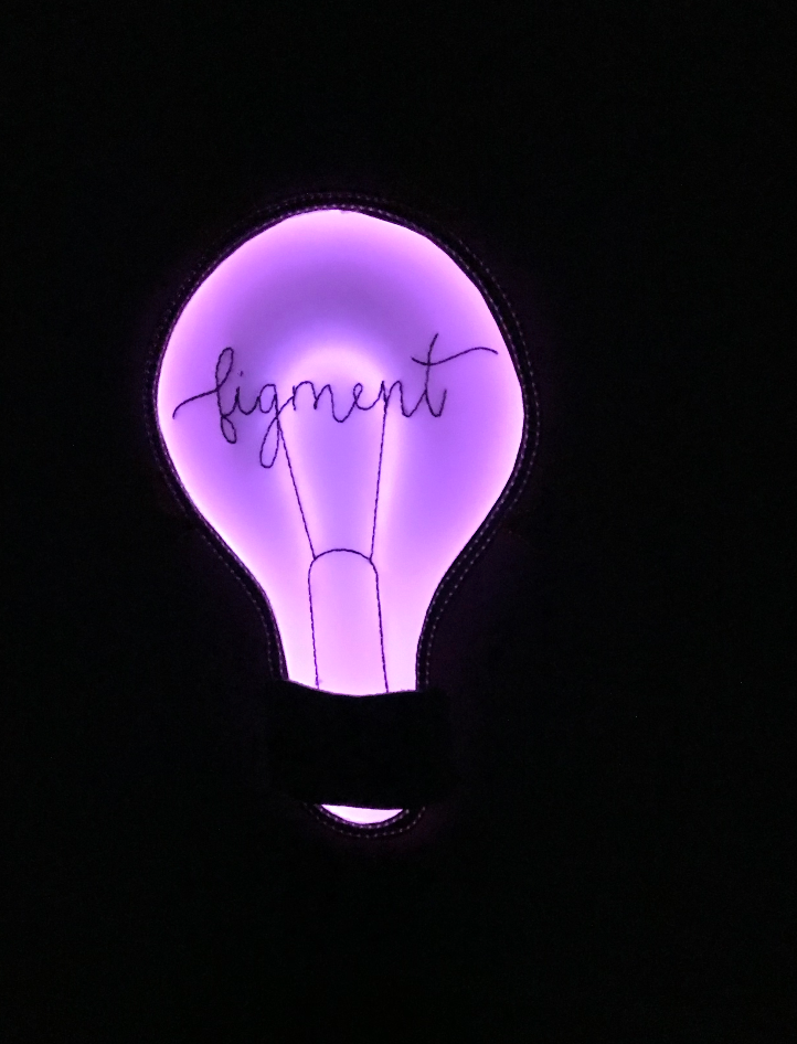 DIGITAL DESIGN- Dragon Light bulb 8x8