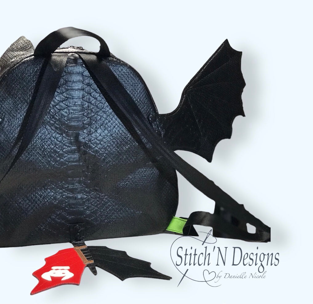 DIGITAL DESIGN- Dragon Wings 8x12