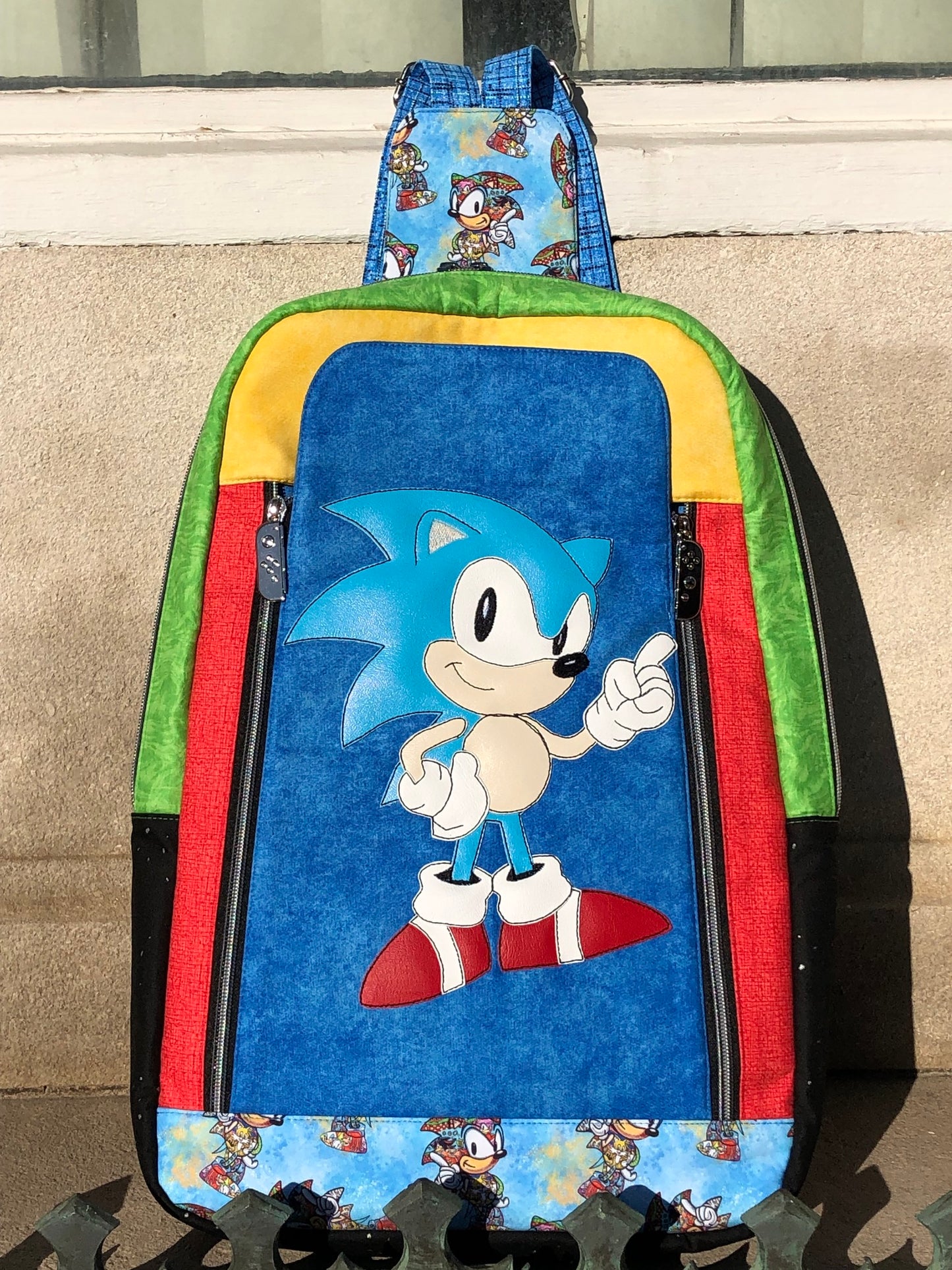 DIGITAL DESIGN- Blue Hedgehog 8x12