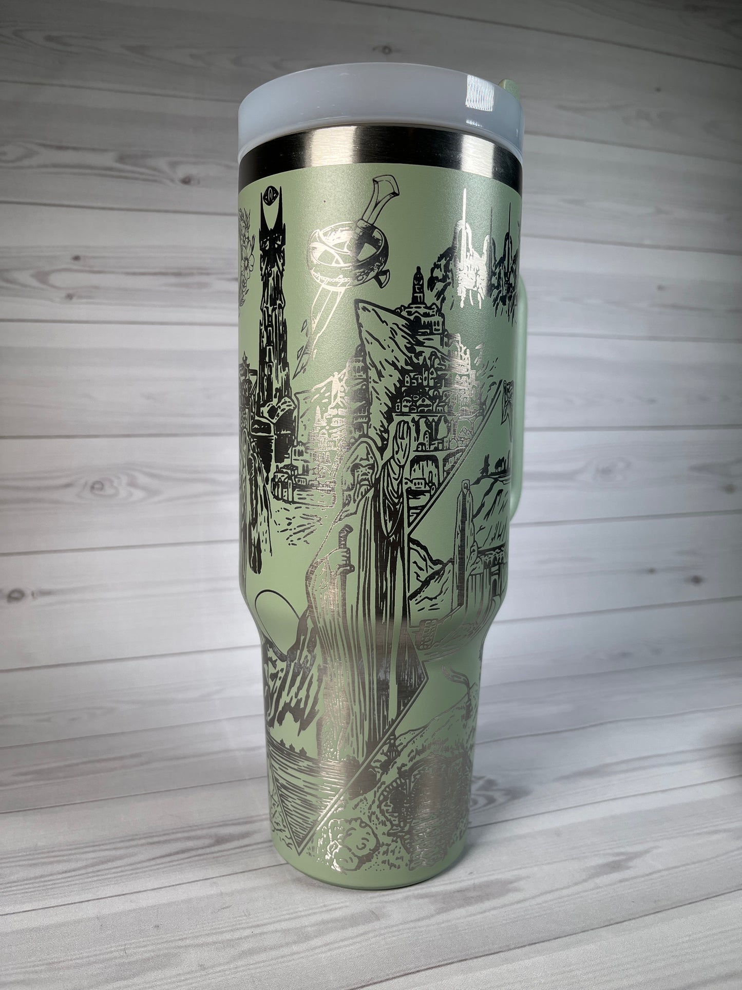 Gollum 40 oz tumbler