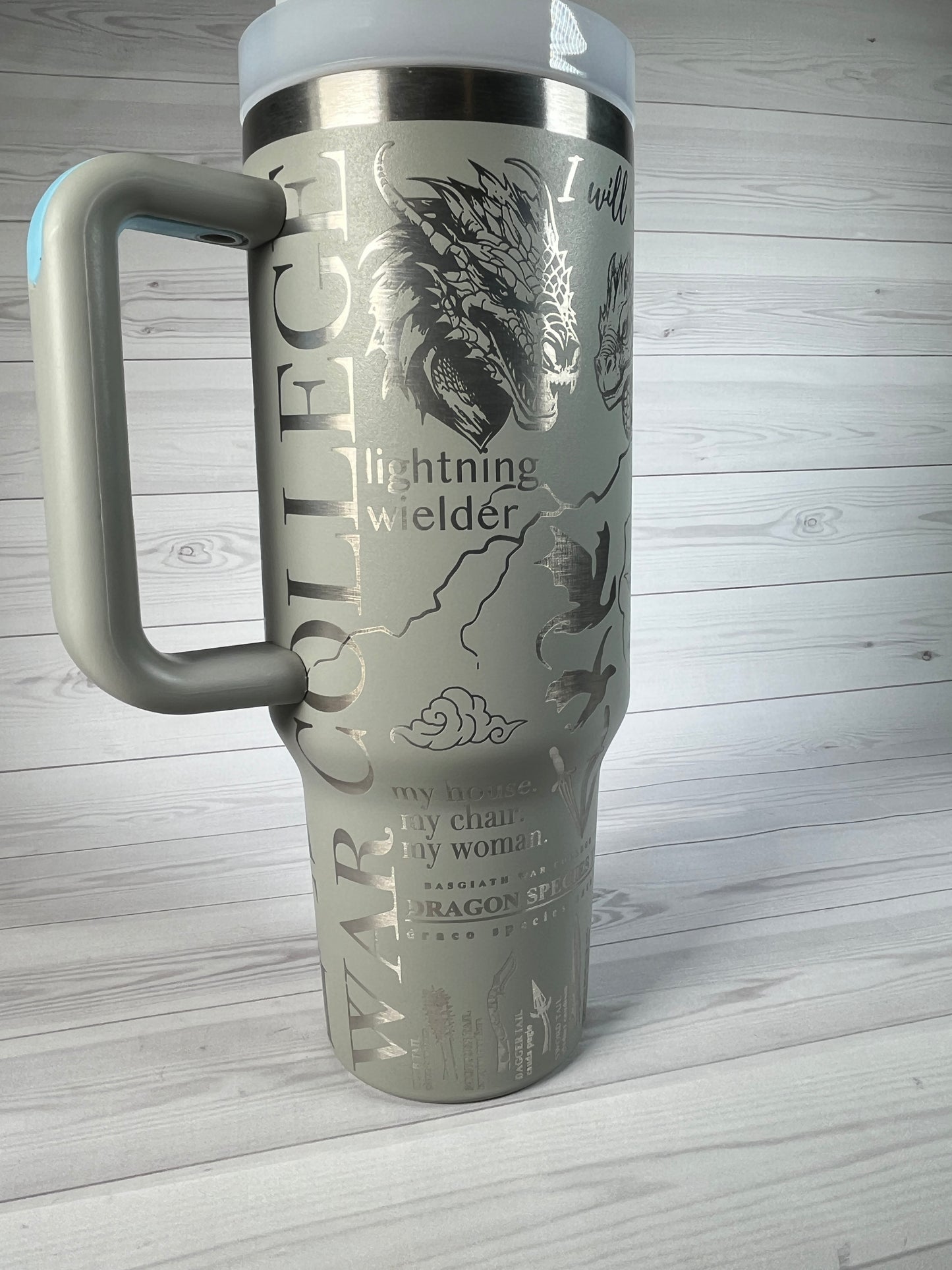 Dragon College 40 oz tumbler
