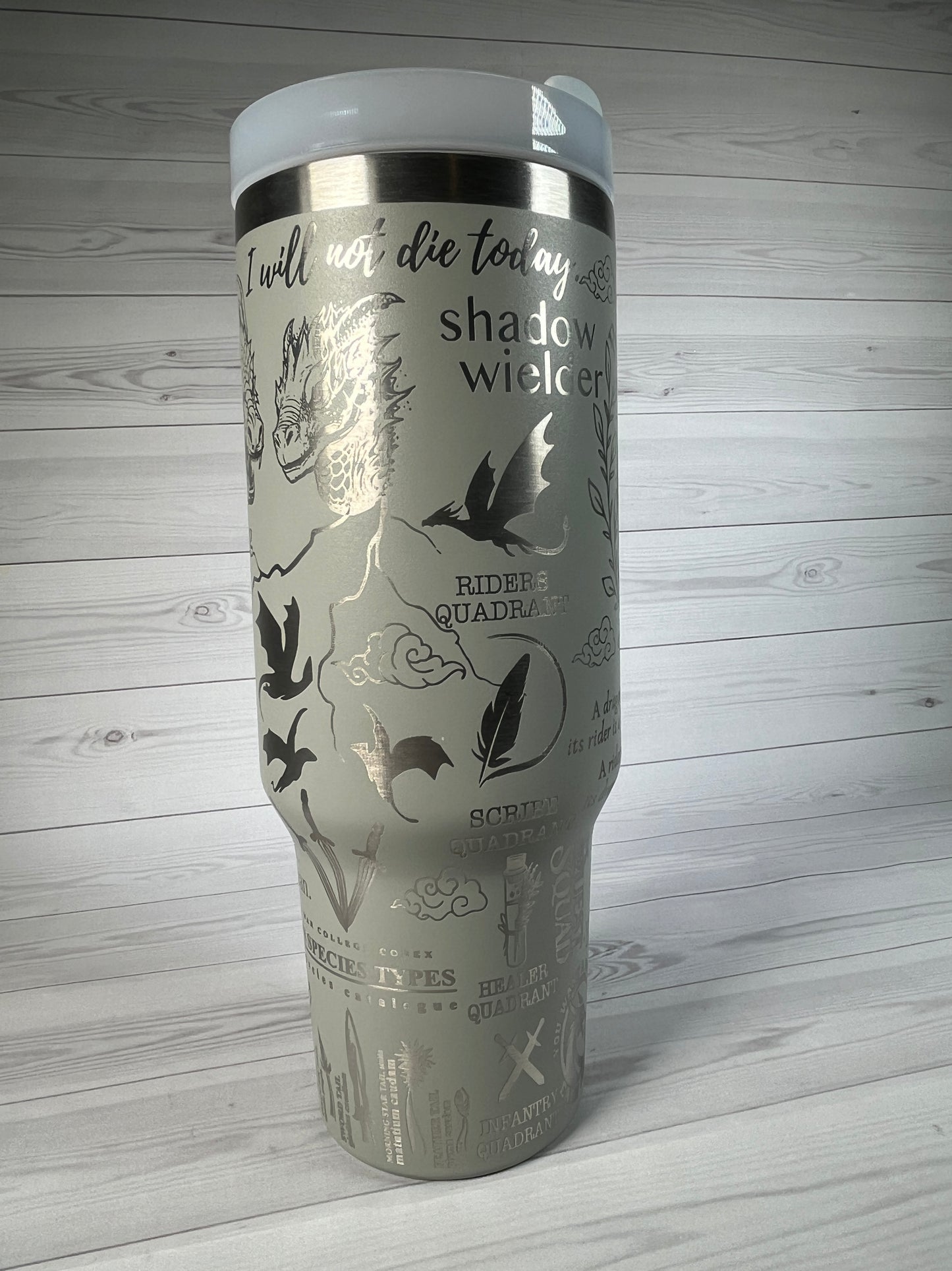Dragon College 40 oz tumbler