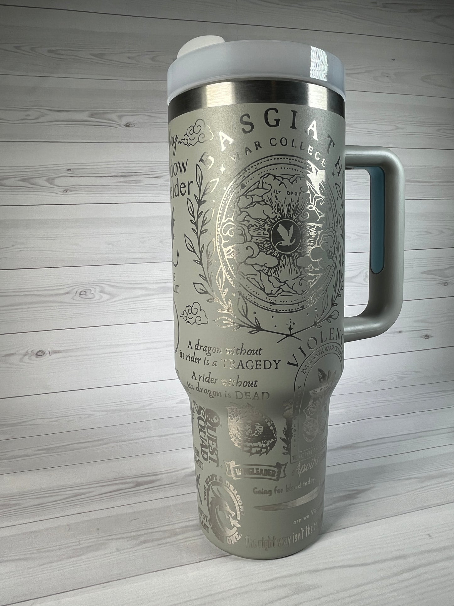 Dragon College 40 oz tumbler