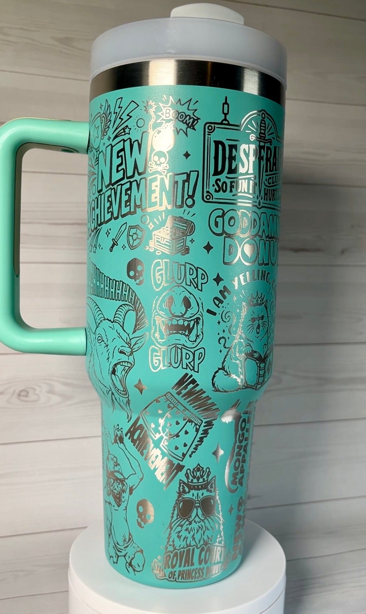 Dungeon Carl (DCC) 40oz tumbler