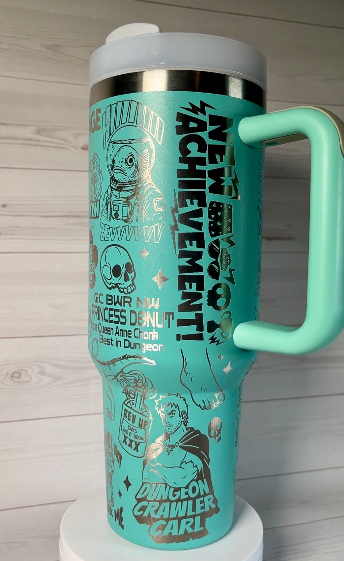 Dungeon Carl (DCC) 40oz tumbler