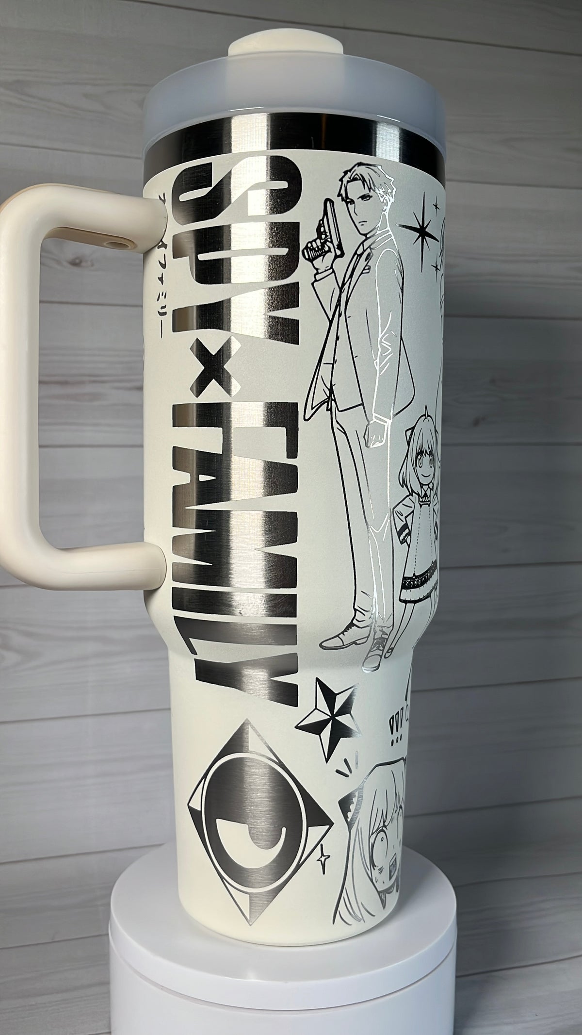 Family of Spies 40ox Tumbler