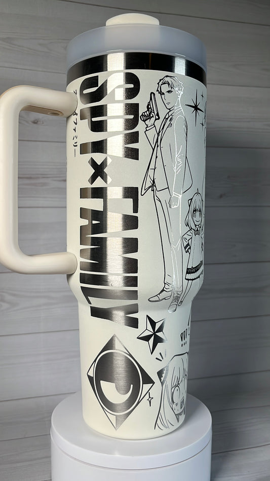Family of Spies 40ox Tumbler