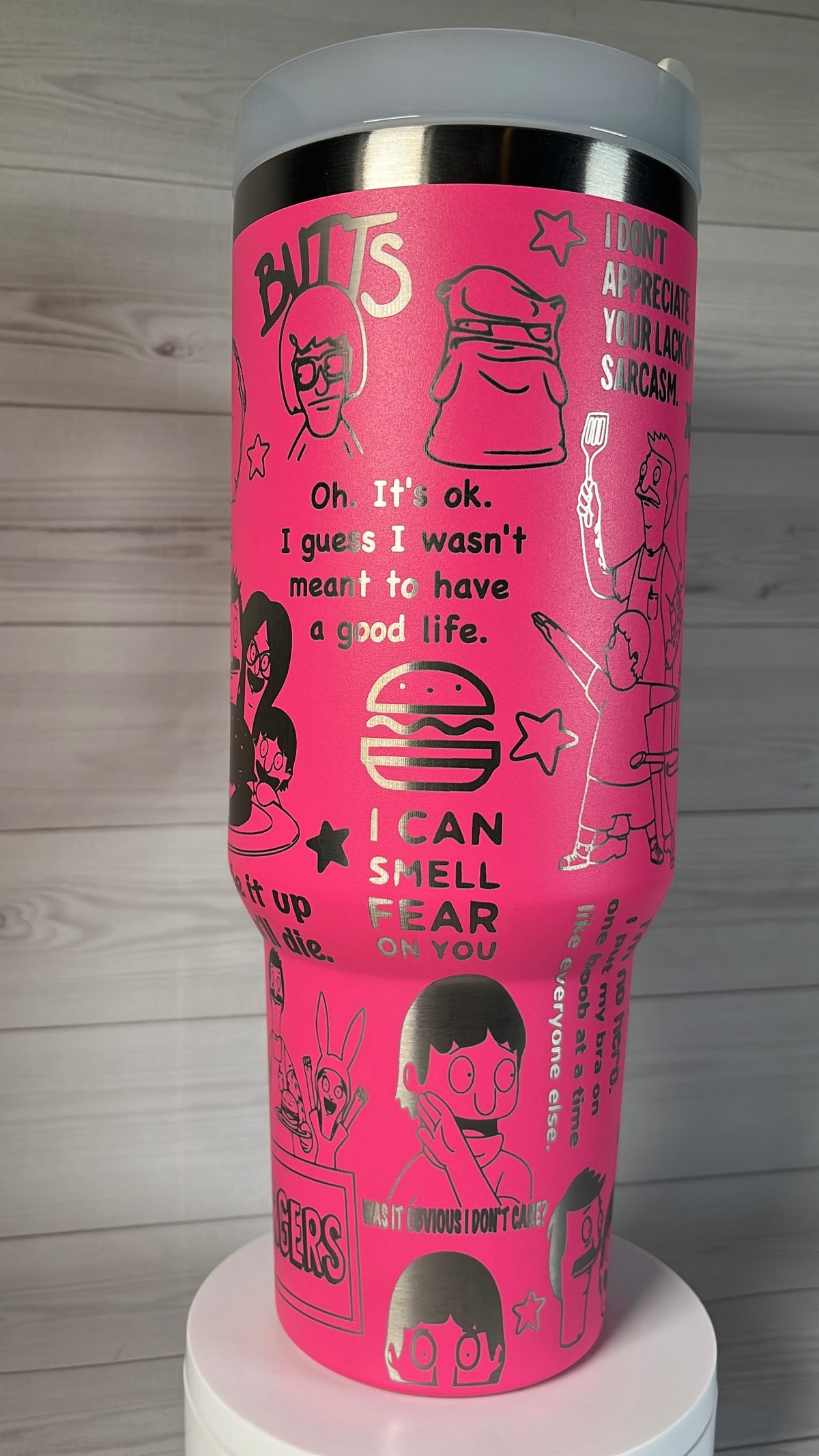 Burgers 40oz tumbler