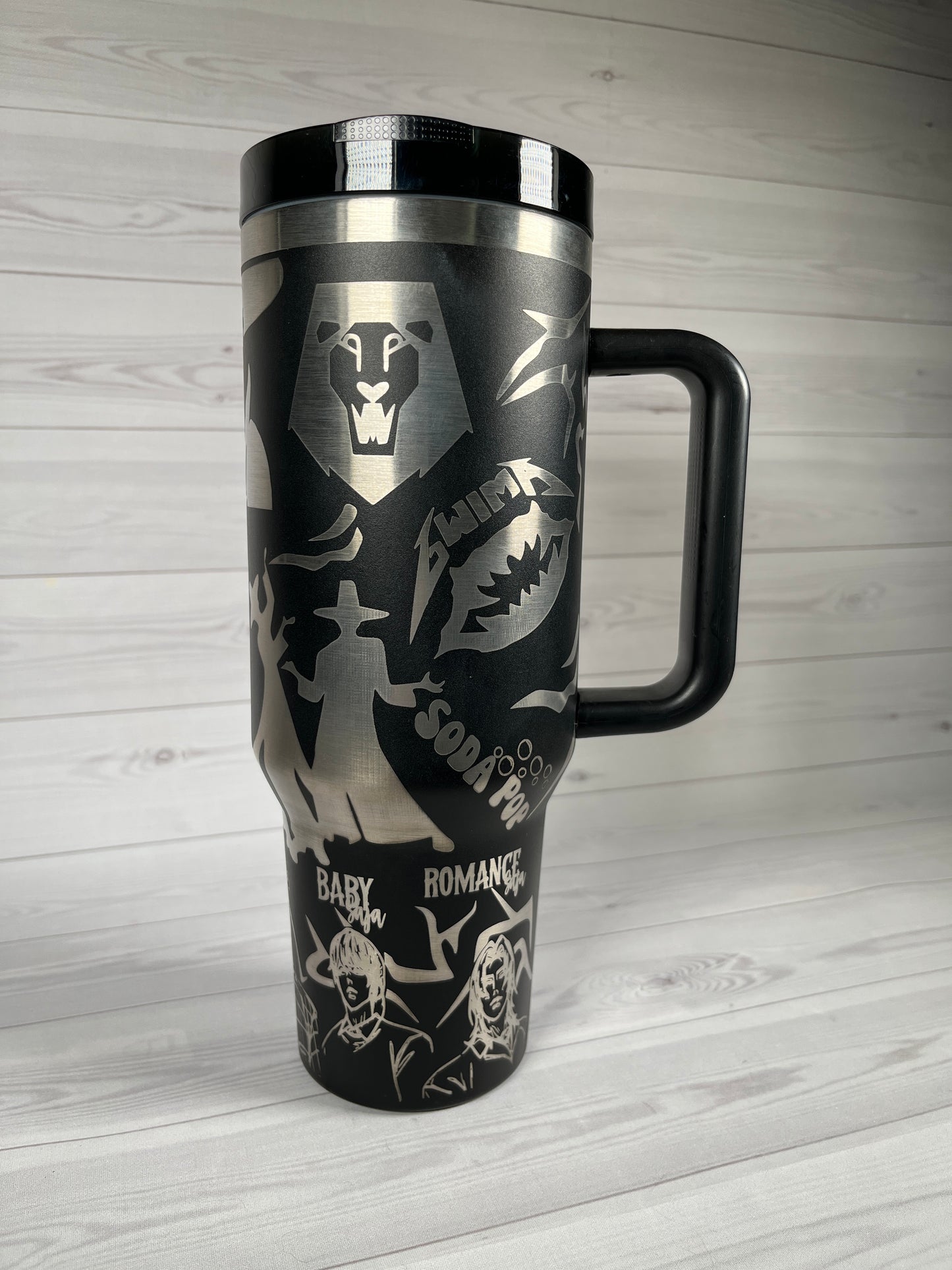 Demon boy band 40 oz tumbler