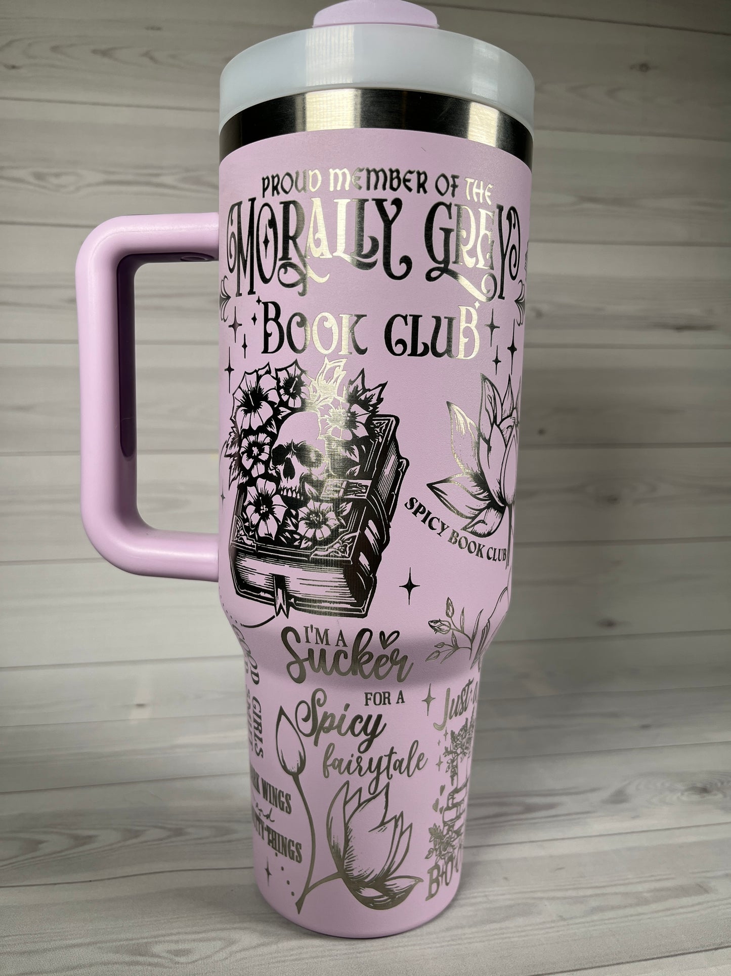 *Mature* Morally Grey 40 oz tumbler