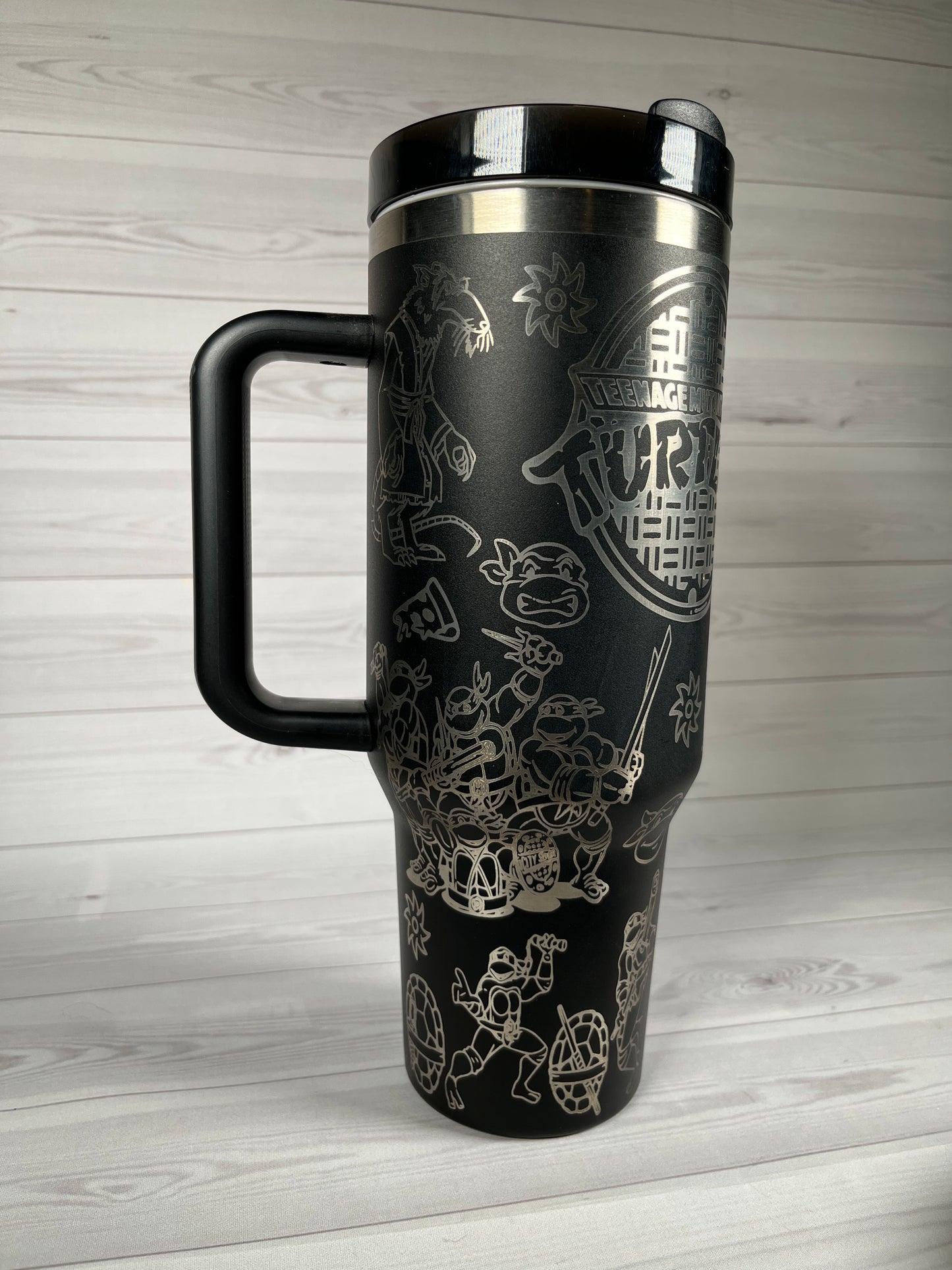Turtle power 40 oz tumbler