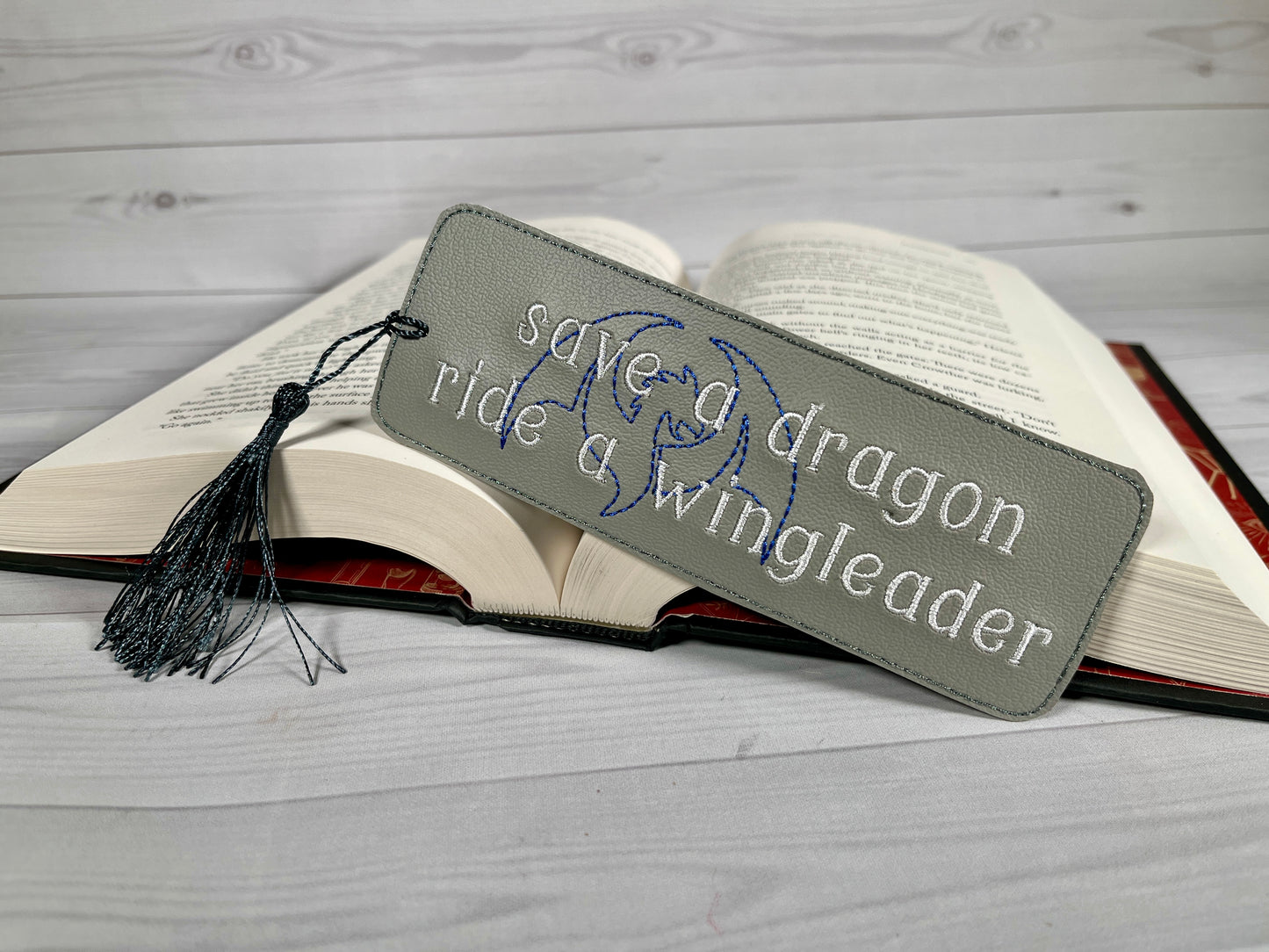 *Mature*  Ride a Wingleader bookmark