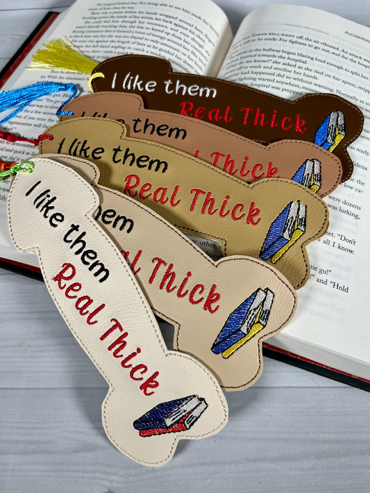 *Mature*  Real thick bookmark