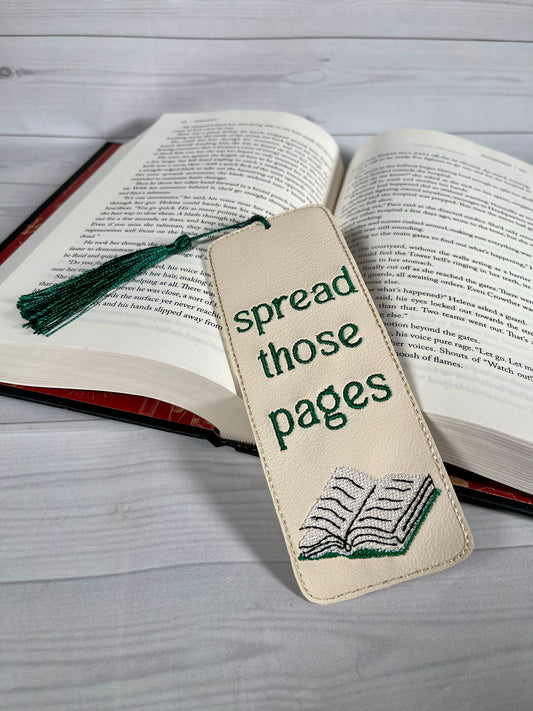*Mature*  Spread those pages bookmark