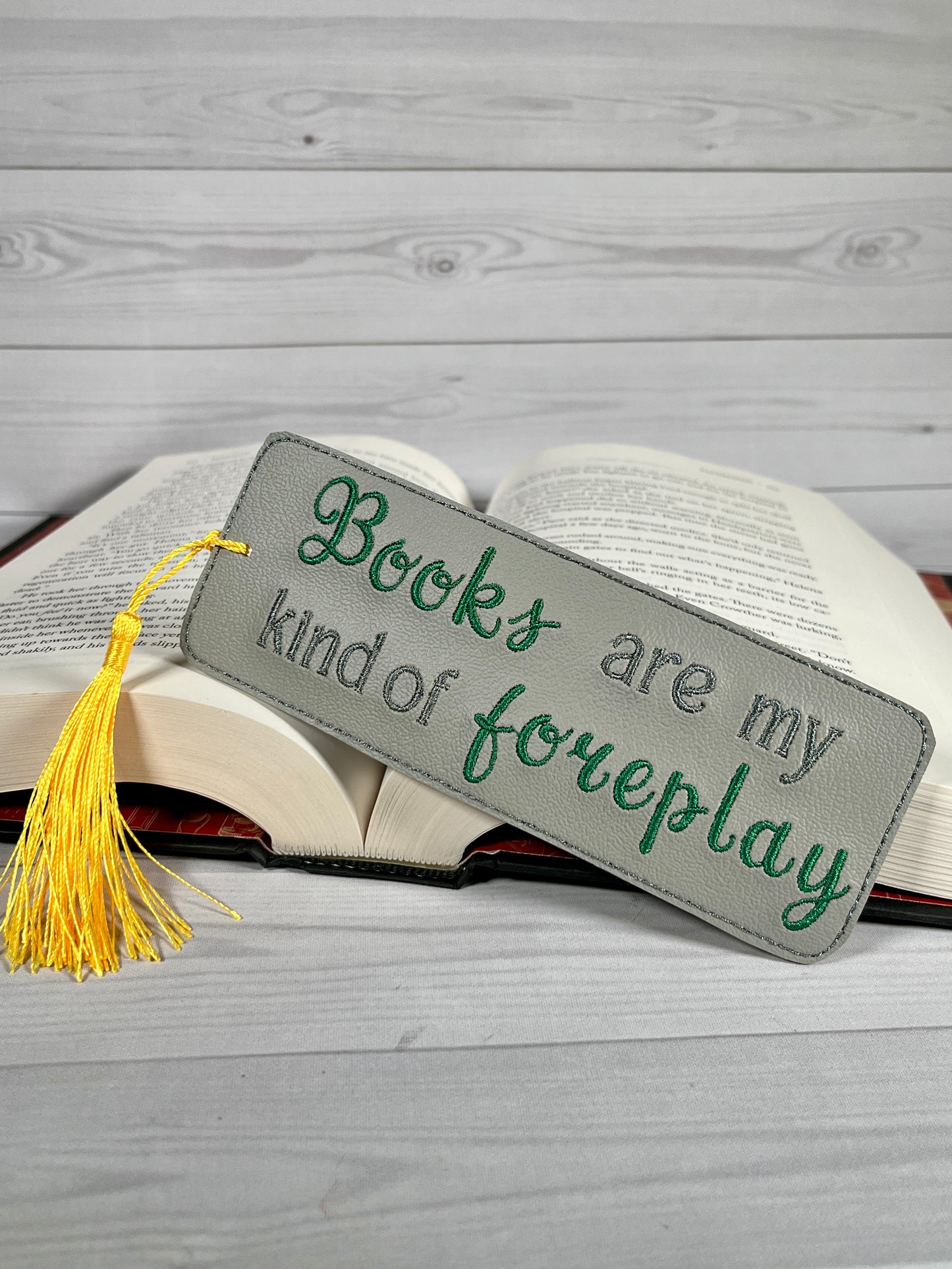 *Mature*  Books are foreplay bookmark