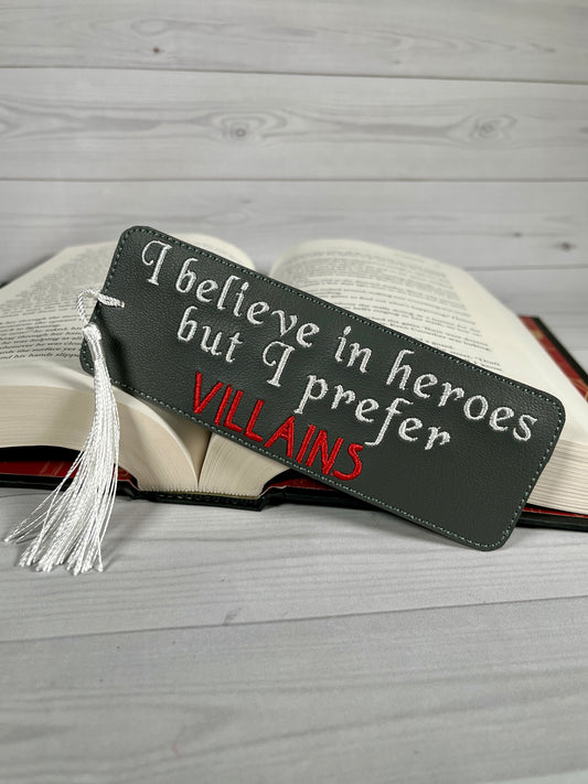 Prefer the Villain bookmark