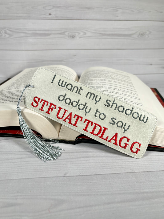 *Mature* Shadow Daddy bookmark
