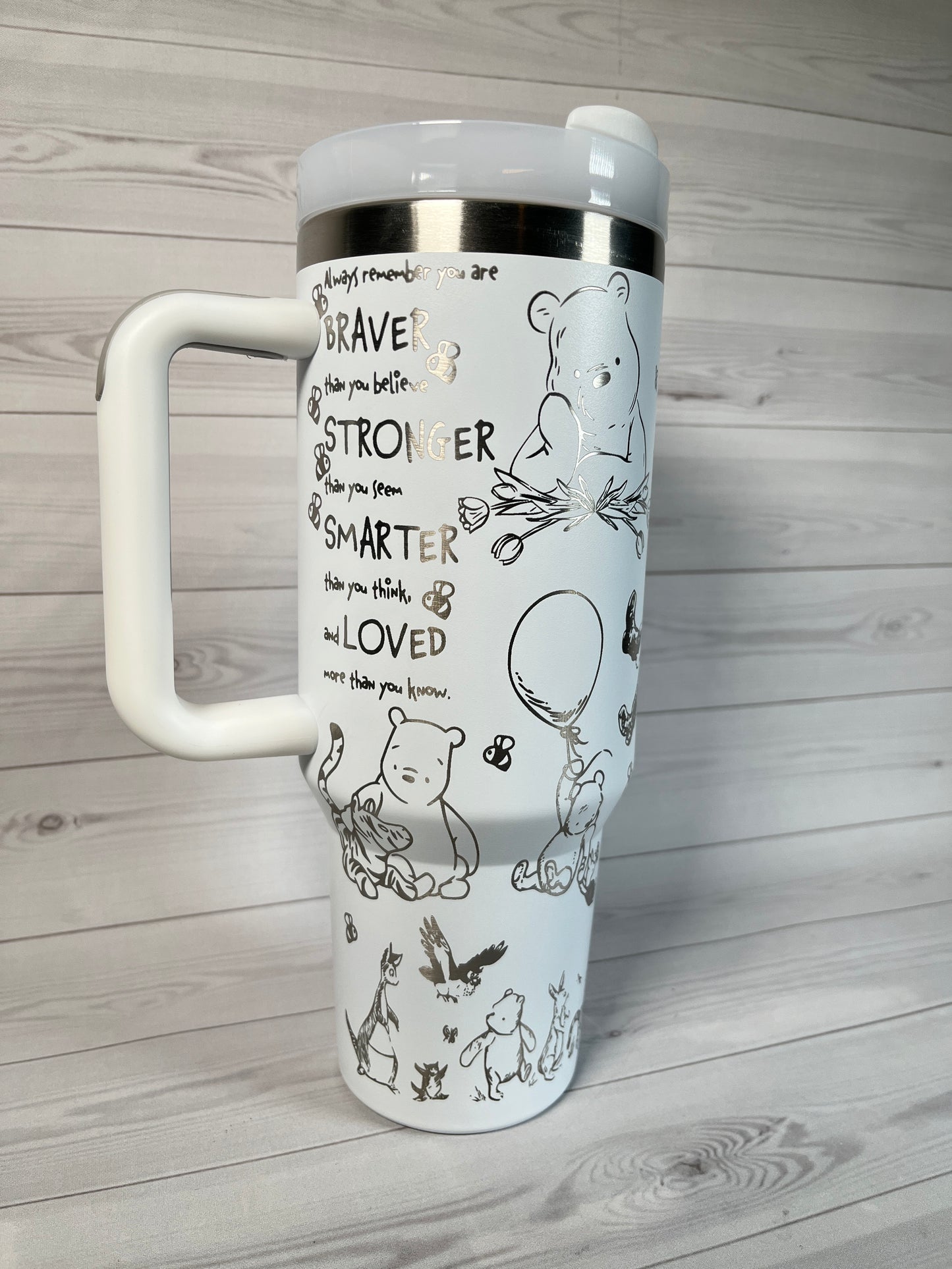 Silly Old Bear 40 oz tumbler
