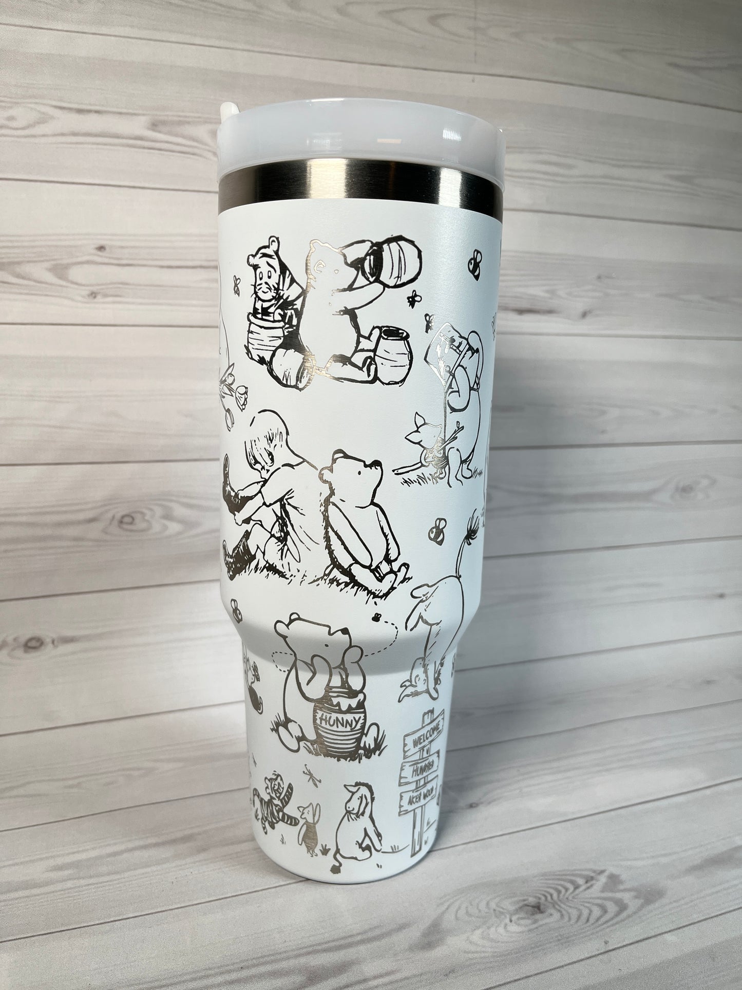 Silly Old Bear 40 oz tumbler
