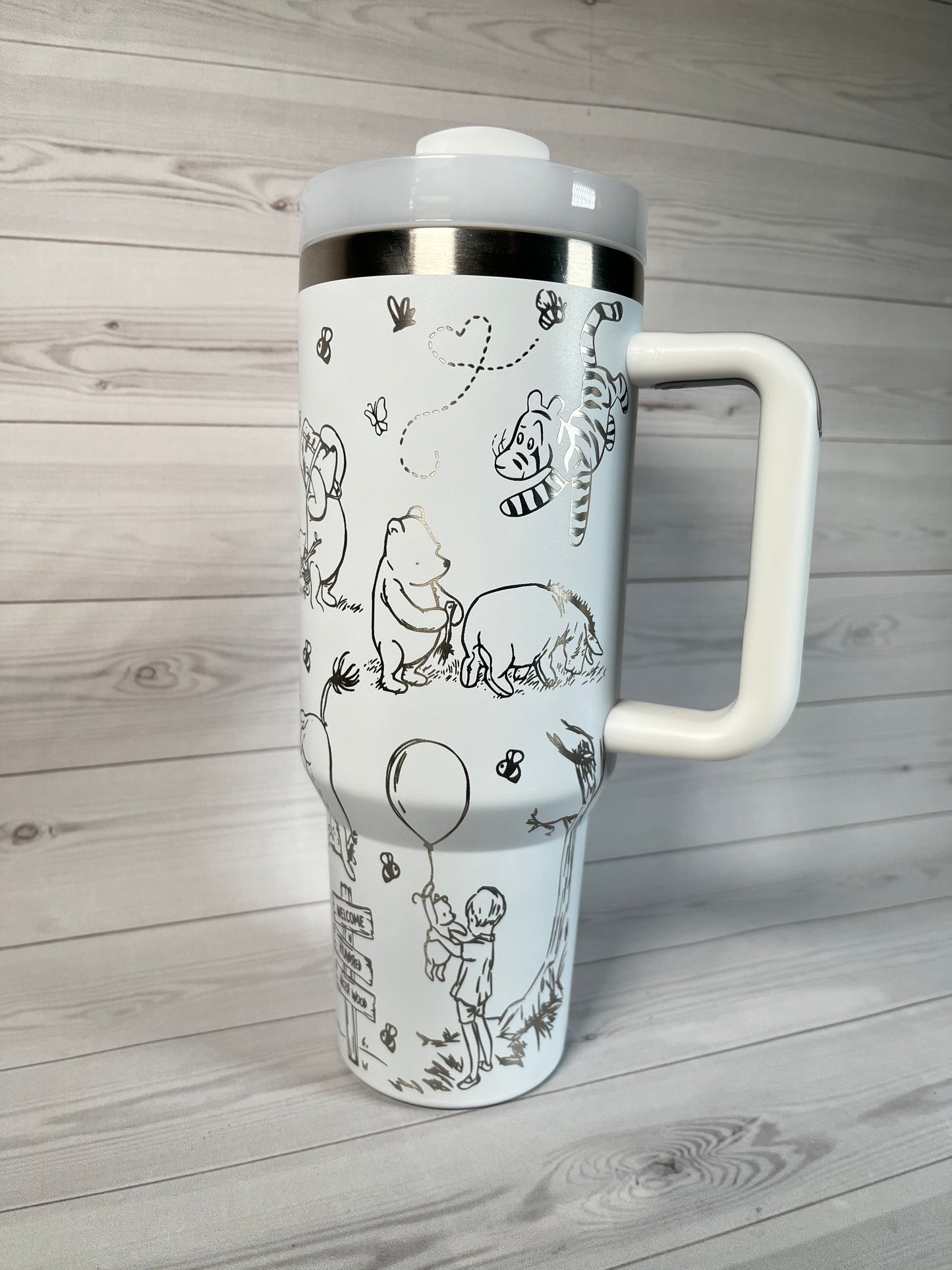 Silly Old Bear 40 oz tumbler