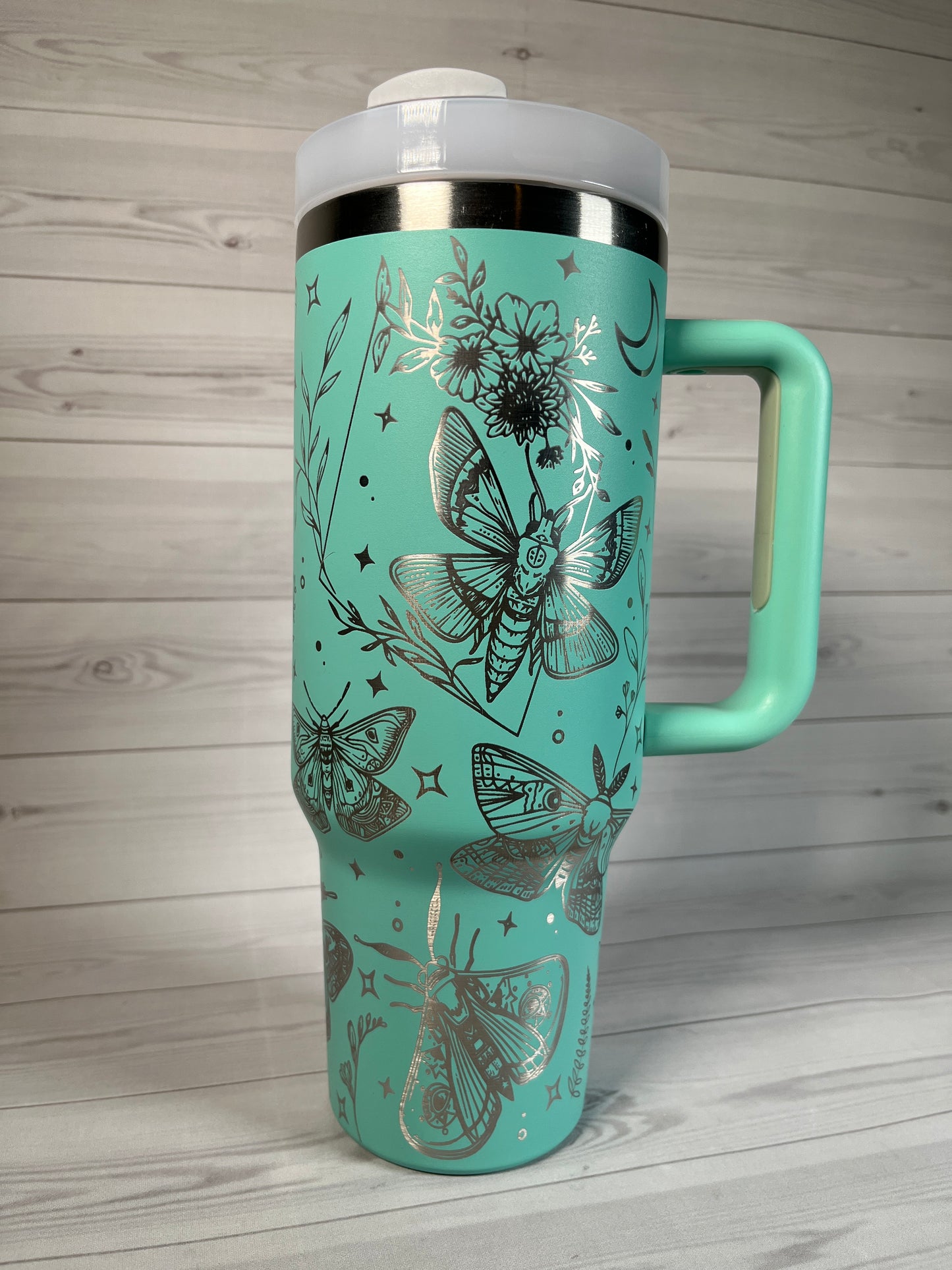Moths 40 oz tumbler