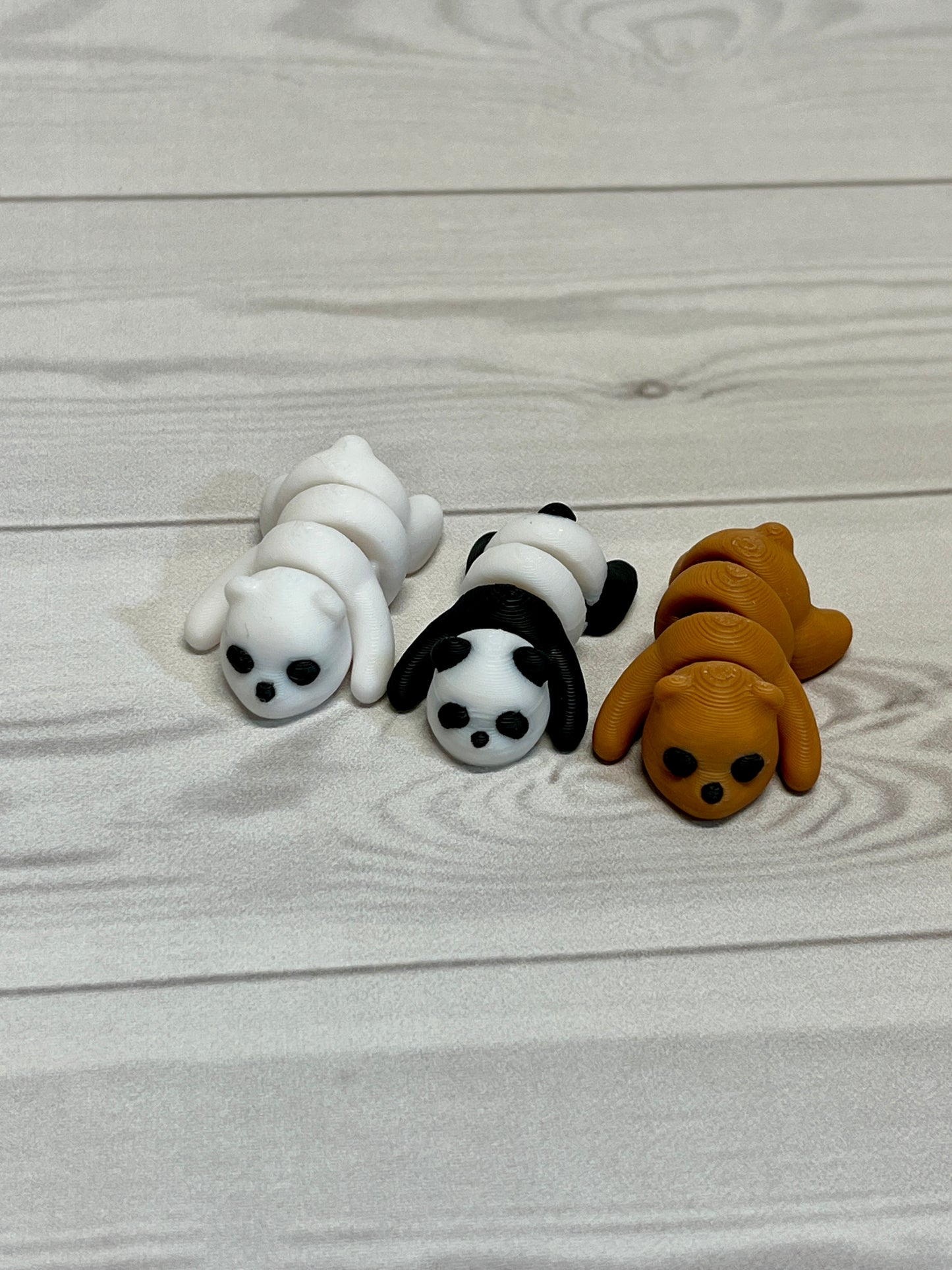 Bear mini figs (forest)