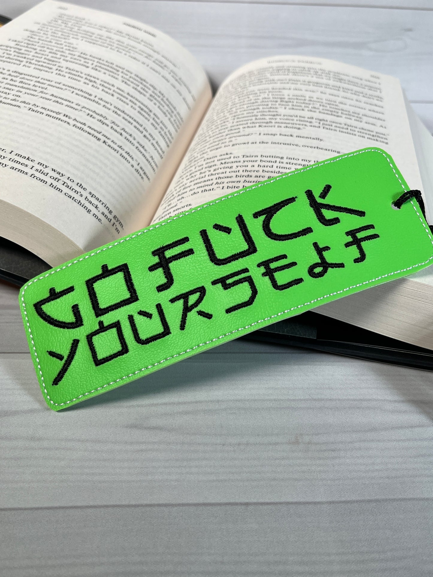 *Mature* Go "F' yourself bookmark