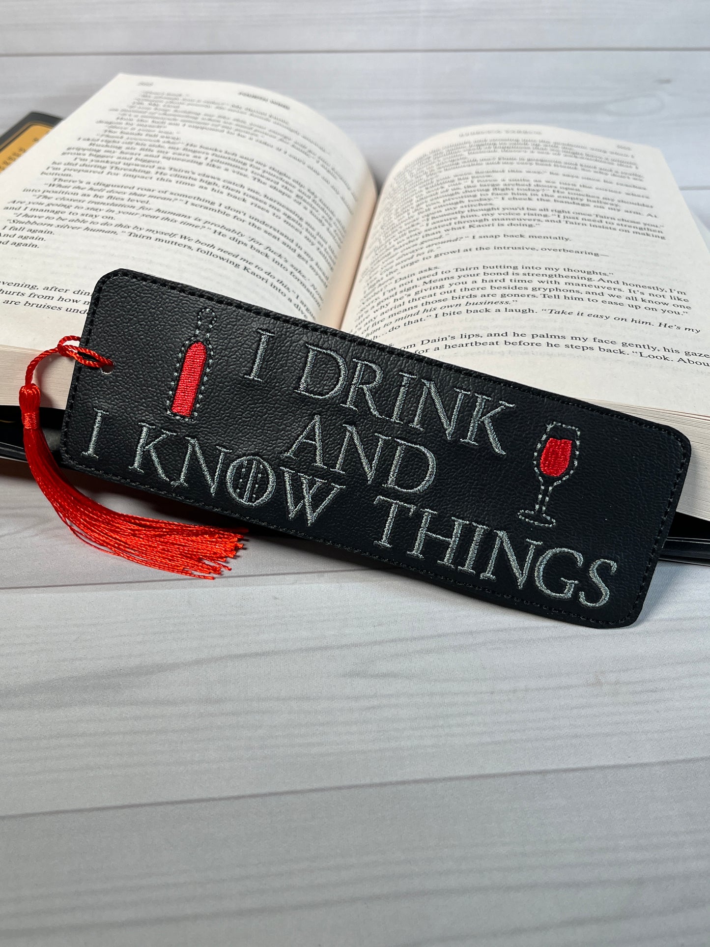 Drink and Know Bookmark