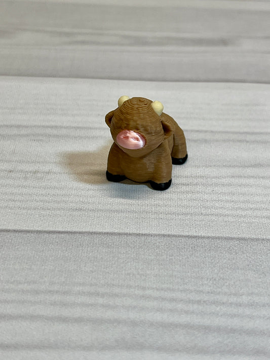 Highland cow mini fig (farm)