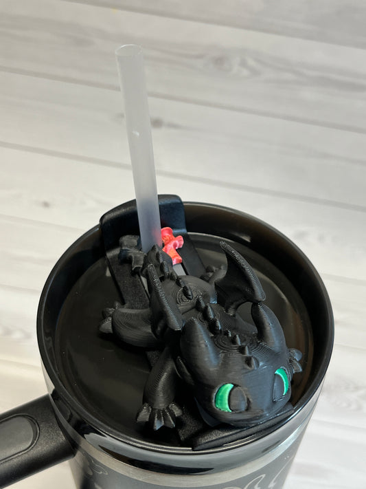 Train your Dragons Straw Buddies (Night & Light Fury)