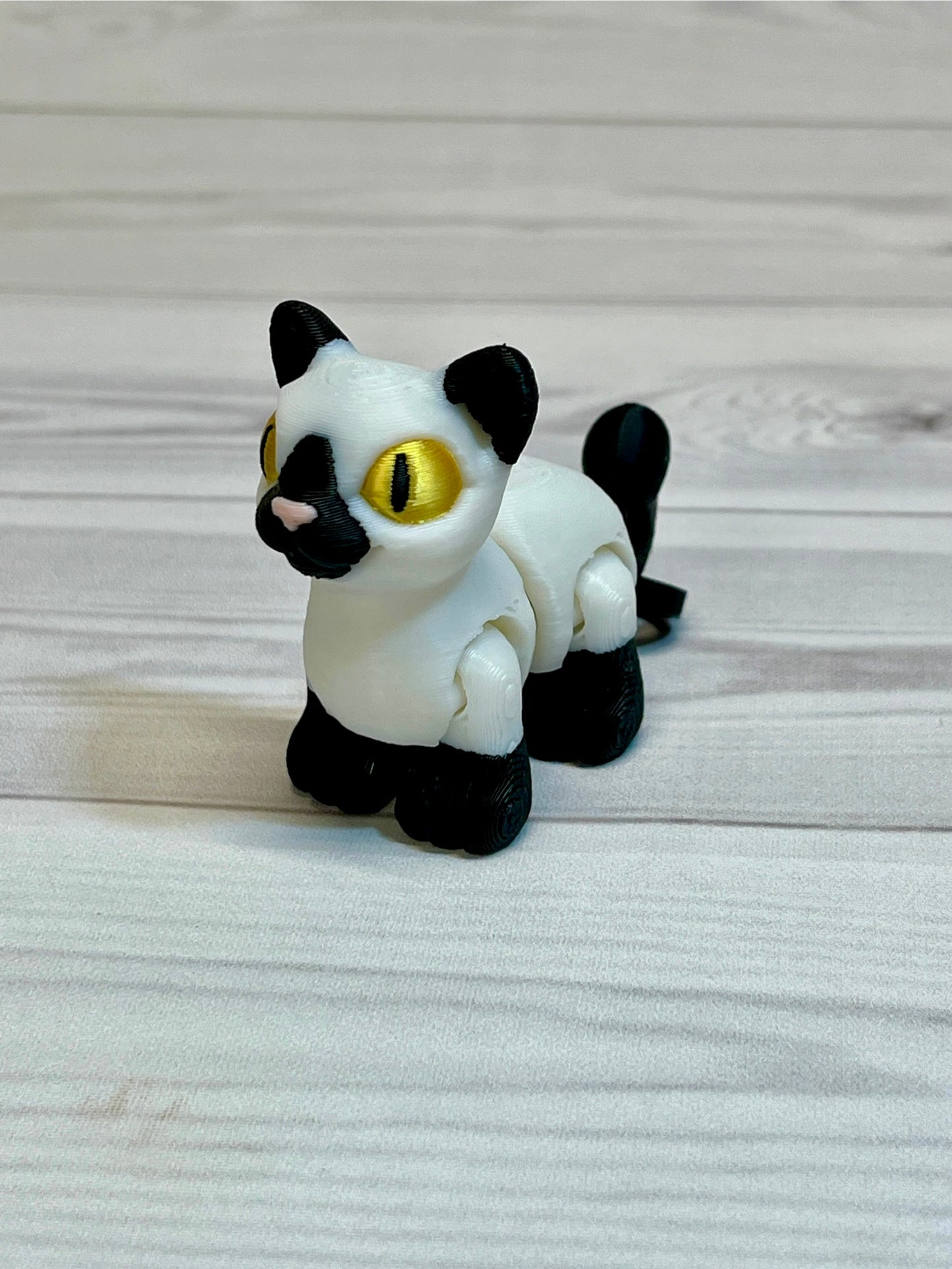 Siamese Cat Straw Buddy