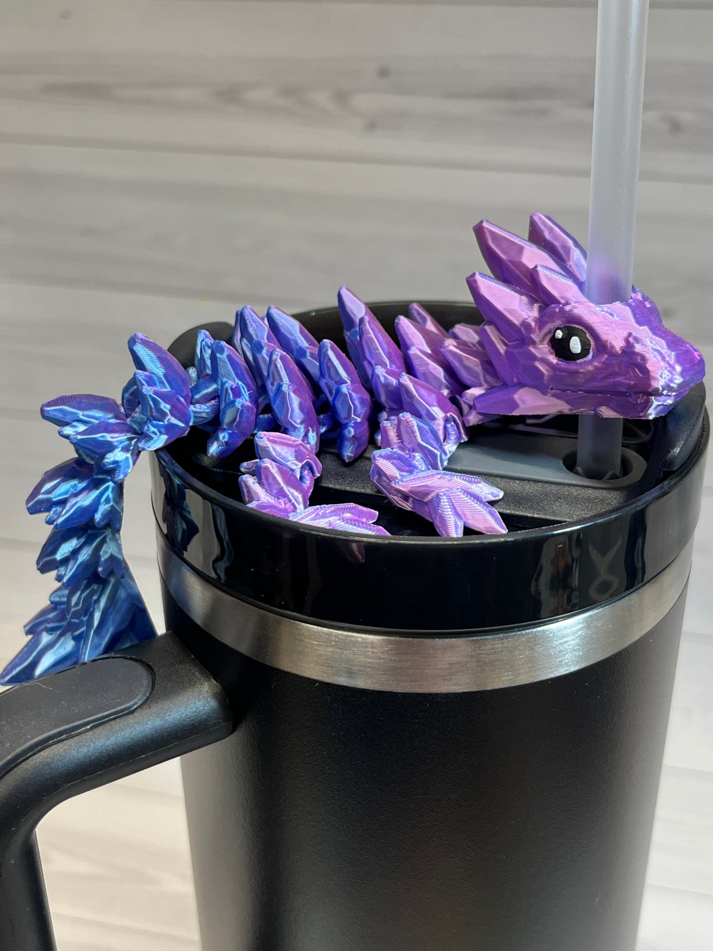 Dragon Straw Budy- Dual Rosę/blue