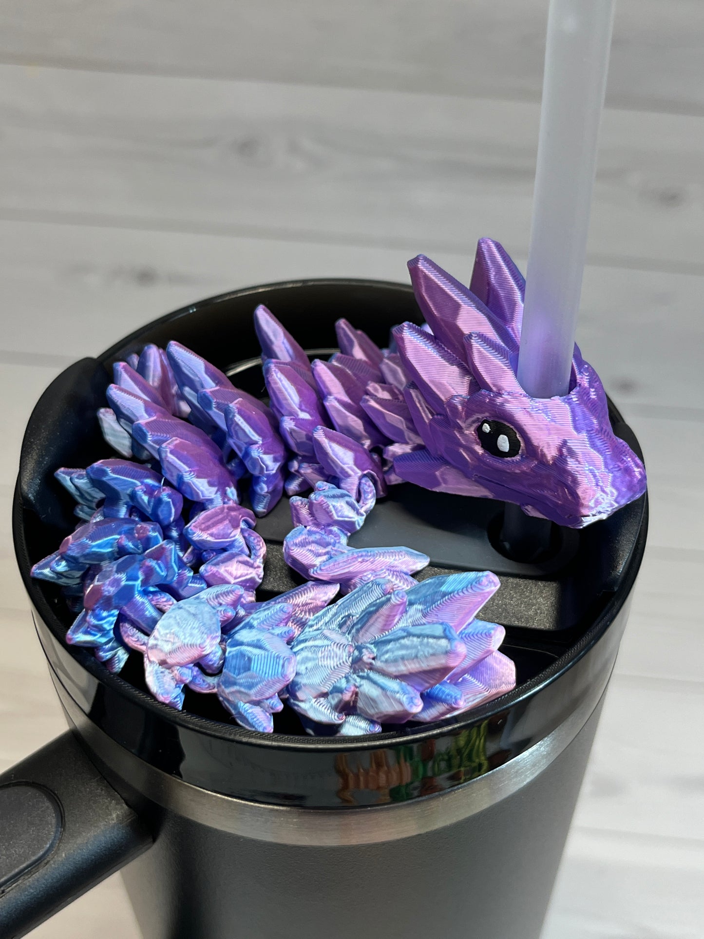 Dragon Straw Budy- Dual Rosę/blue