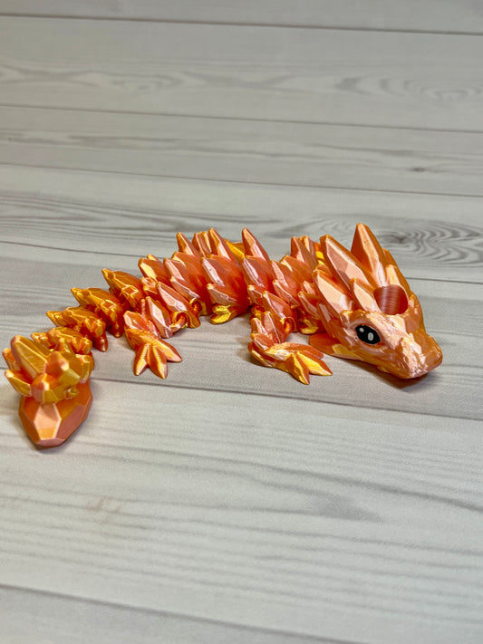 Dragon Straw Buddy- Dual Pink Gold