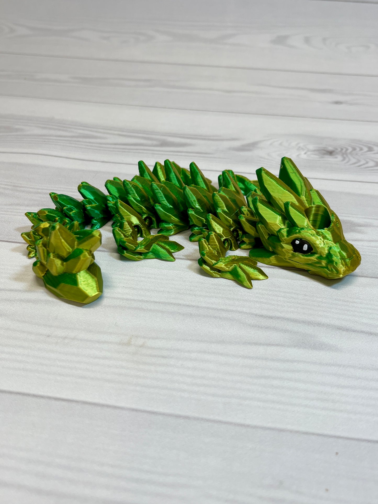 Dragon Straw Buddy- Dual yellow/green