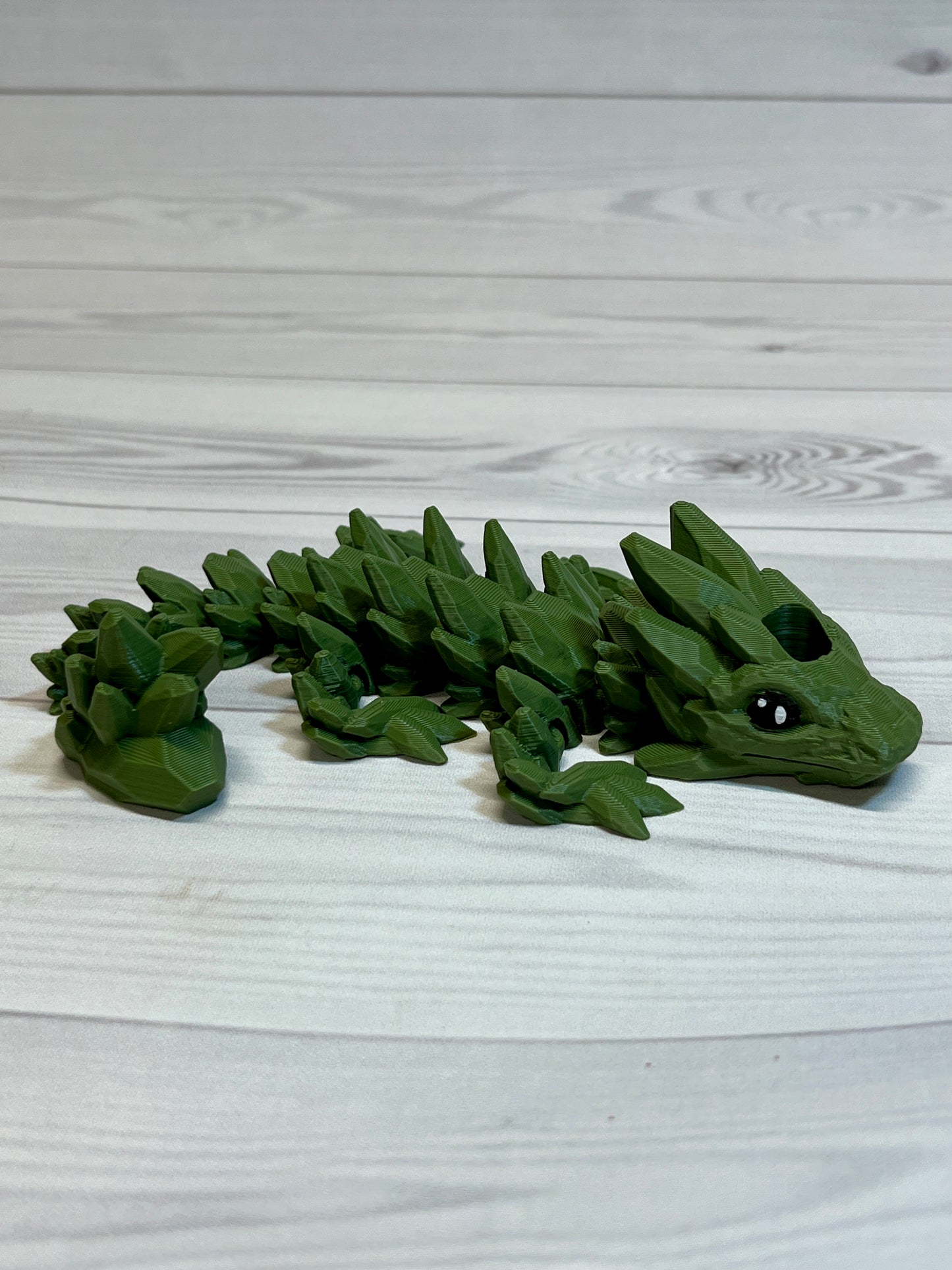 Dragon Straw Buddy- Olive Green