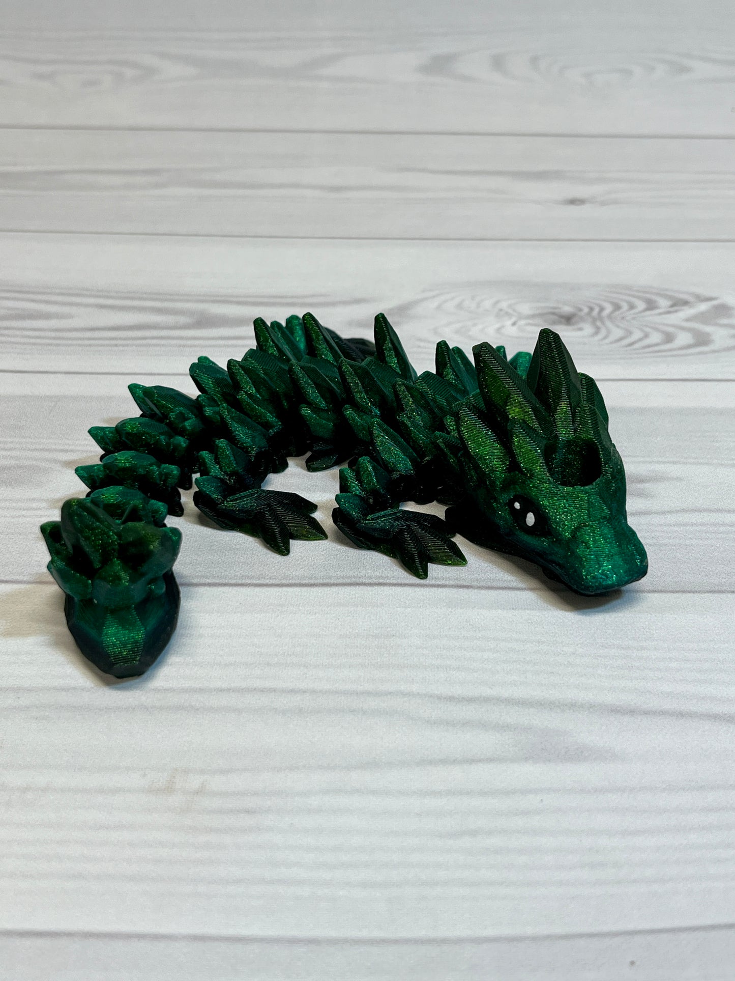 Dragon Straw Buddy-  Dual Green/Black