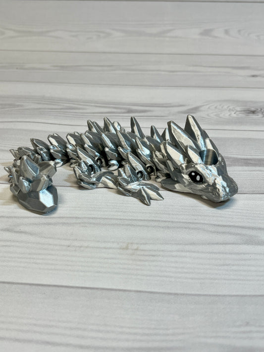 Dragon Straw Buddy- Silver