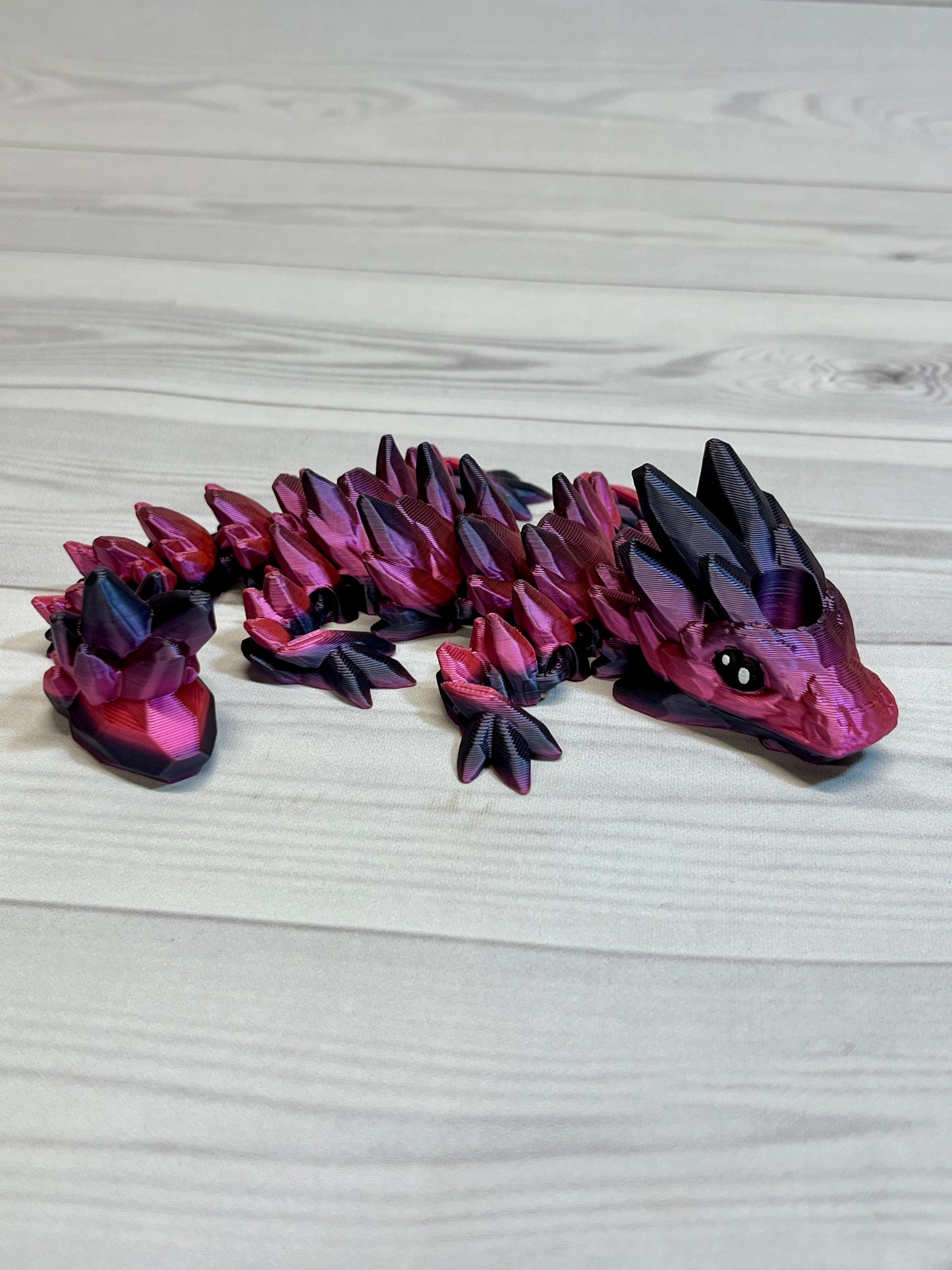 Dragon Straw Buddy- Black Rose