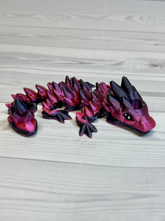 Dragon Straw Buddy- Black Rose