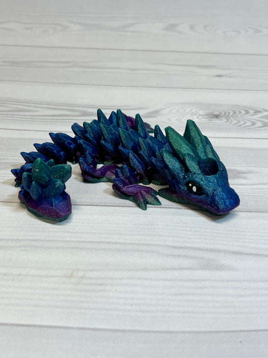 Dragon Straw Buddy- galaxy chameleon