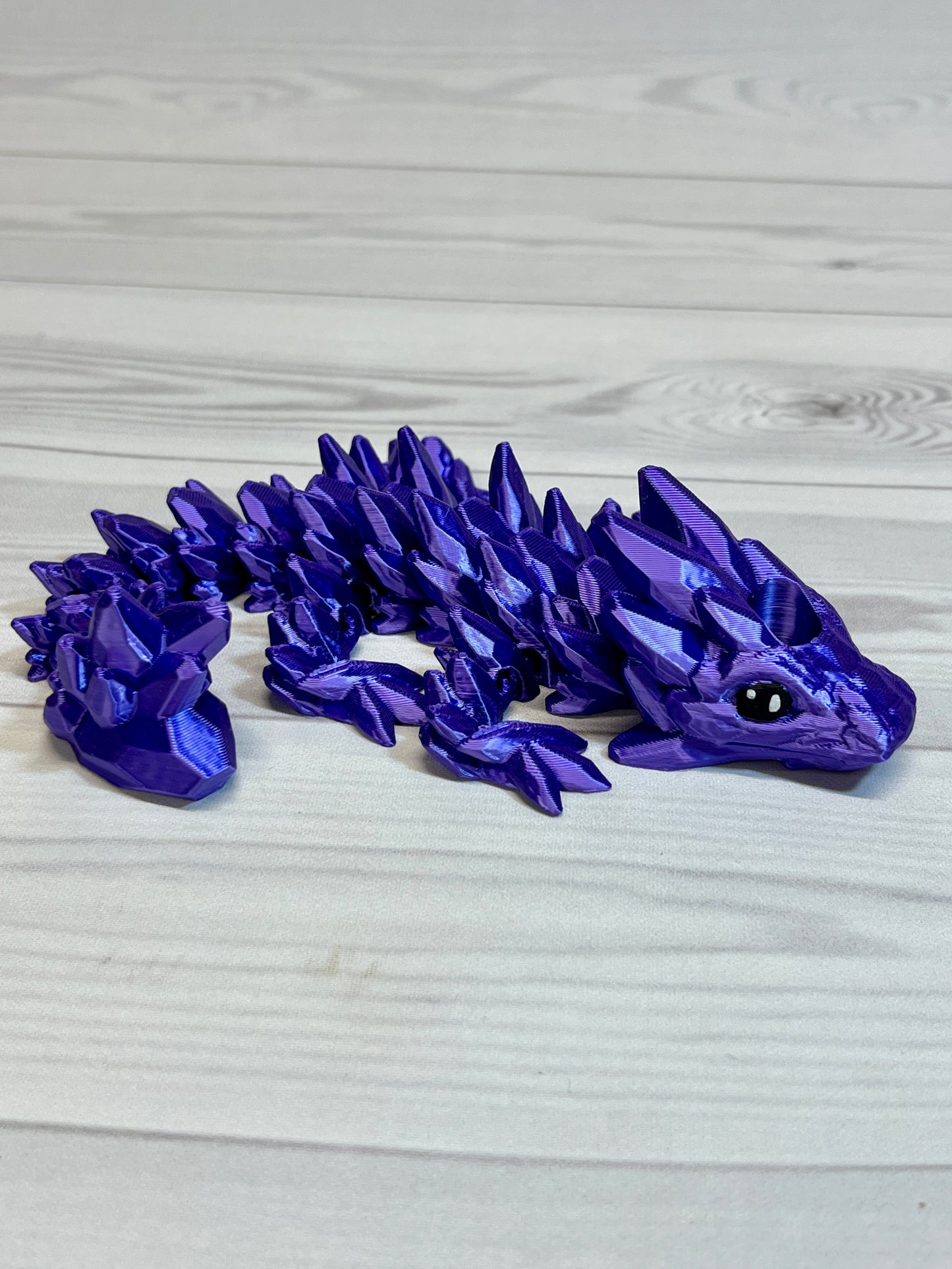 Dragon Straw Buddy- Silk Purple