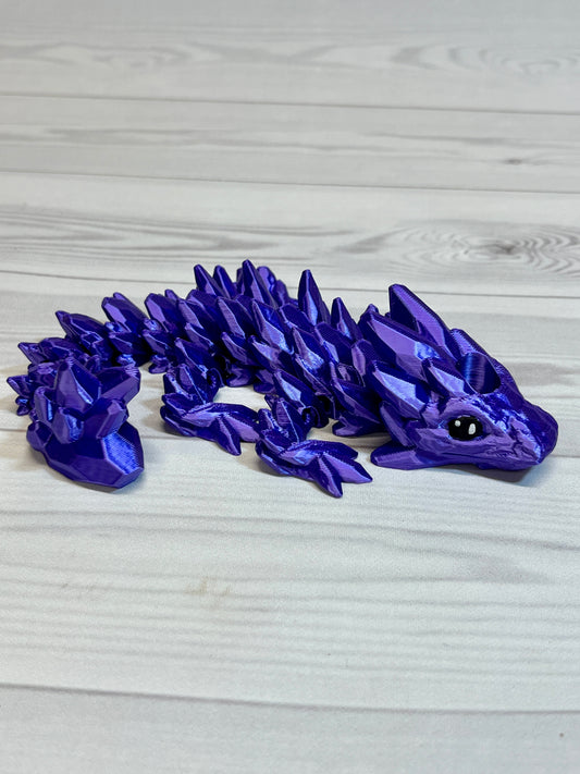 Dragon Straw Buddy- Silk Purple