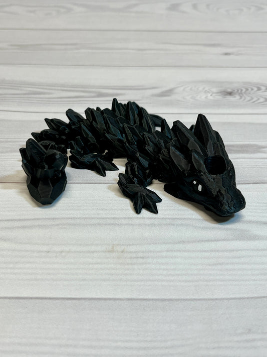 Dragon Straw buddy-Matte Black