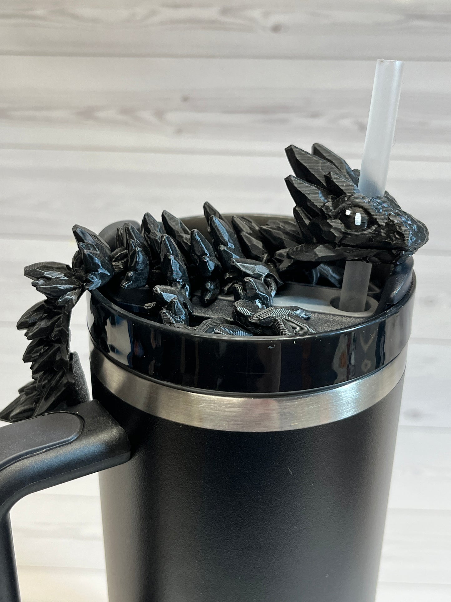Dragon Straw buddy-Matte Black