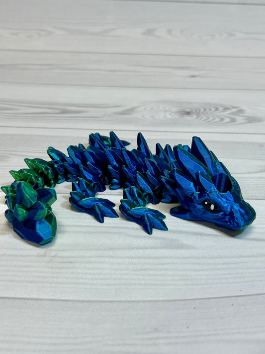 Dragon Straw Buddy- Dual Blue/green