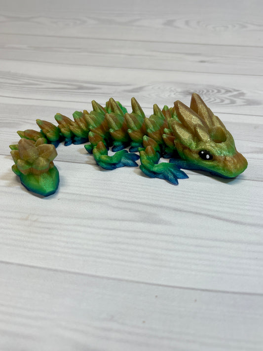 Dragon Straw Buddy- chameleon mirror