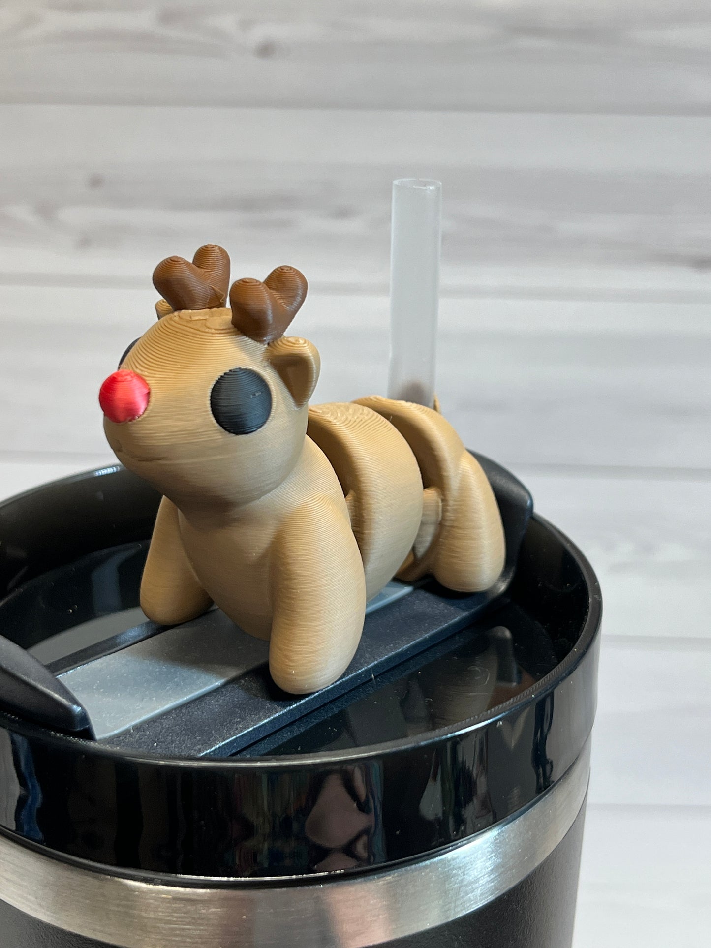 Reindeer Straw Buddy